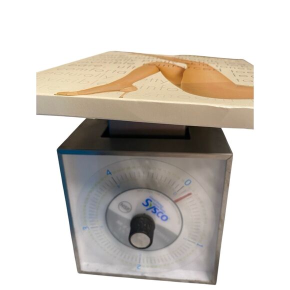 Hue Polished Sheer Control Top Pantyhose Black Size 3 Invisible Reinforced Toe - Picture 4 of 4